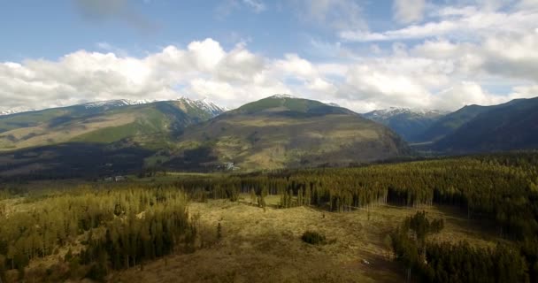 4 k hava, güzel Slovakça dağlar — Stok video