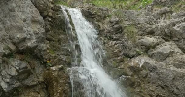 4K, Kvacianska Dolina Waterfall, Slovacchia — Video Stock