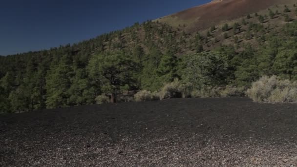 Sunset Crater pomnik, Arizon, Stany Zjednoczone Ameryki — Wideo stockowe