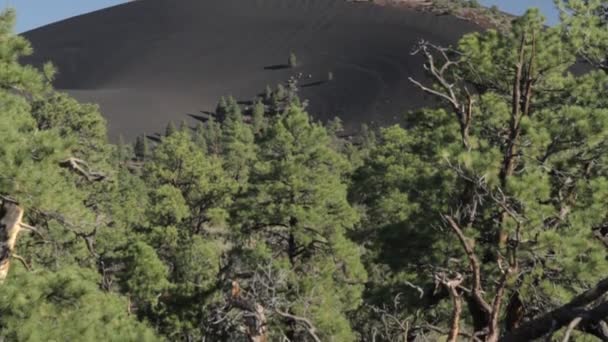 Sunset Crater μνημείο, Arizon, ΗΠΑ — Αρχείο Βίντεο