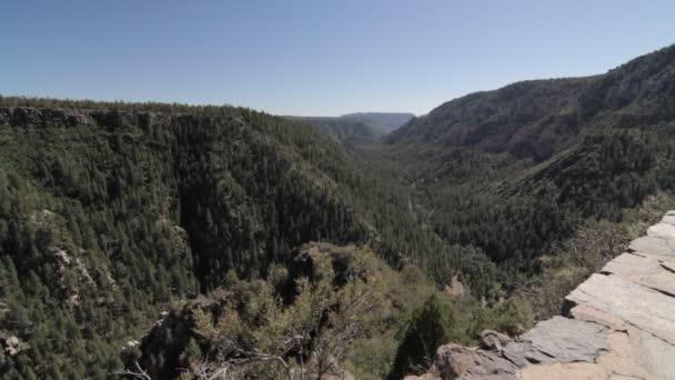 Desfiladeiro em Page Springs, Arizona, EUA — Vídeo de Stock