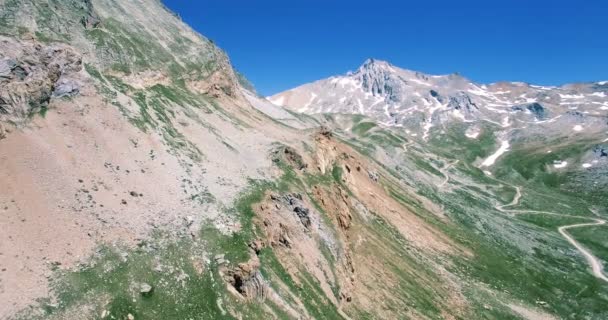 4K Aerial, Parco Naturale Del Gran Bosco Di Salbertrand, Itália - versão graduada — Vídeo de Stock