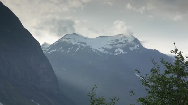 Natur und Landschaft von Norwegen — Stockvideo