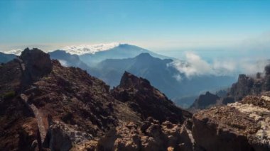 FullHD zaman atlamalı, La Palma, Roque De Las Muchachos sabah