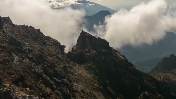 Lapso de tempo de FullHD, La Palma, Roque De Las Muchachos — Vídeo de Stock