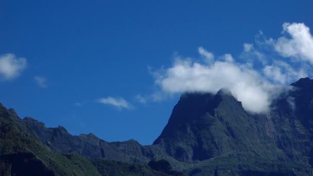 Městě Cirque De Cilaos, Ile De La Réunion — Stock video