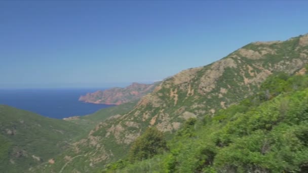 Galeria Miradouro, Córsega — Vídeo de Stock