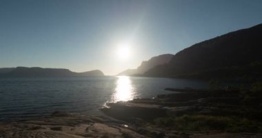 4k, Rutledalen manzara Zaman Atlamalı, Norveç