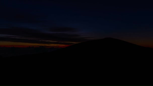 Piton De La Fournaise, Reunion ve 4k Timelapse — Stok video