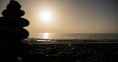 4 k zaman atlamalı, La Palma, gündoğumu Porto Naos