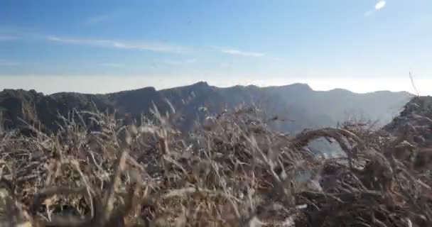 4k; Majestueuze uitzicht op Roque De Las Muchachos, La Palma — Stockvideo