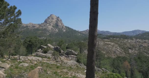 4 k，Col De Bavella 科西嘉 — 图库视频影像