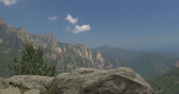 4K, Col De Bavella, Córsega — Vídeo de Stock