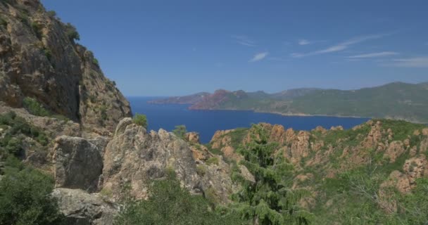 4k, çoğu Batı noktası Corsica — Stok video