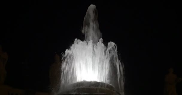 4k, fontana di fiumi, rom, vatican, italien — Stockvideo