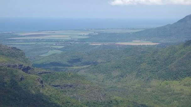 Parque Nacional de las Gargantas del Río Negro, Mauricio — Vídeos de Stock