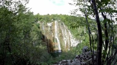 Plitvice Milli Parkı, Hırvatistan, güzel şelaleler