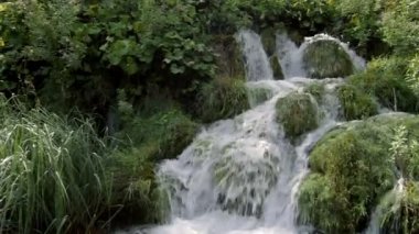 Plitvice Milli Parkı, Hırvatistan, güzel şelaleler