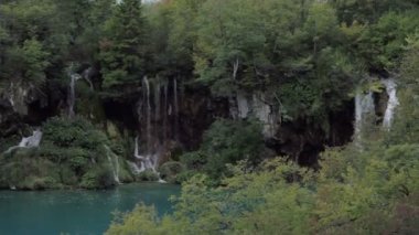 Plitvice Milli Parkı, Hırvatistan, güzel şelaleler