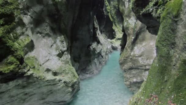 Tolmin gorge, Eslovénia — Vídeo de Stock