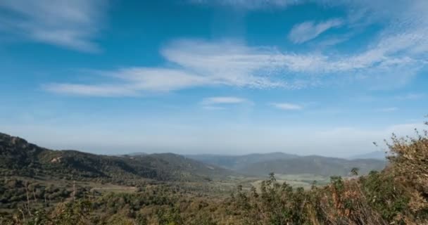 Tempo di nuvole, Andalusia, Spagna — Video Stock