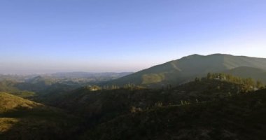 4k Aerial, Tarım Arazileri Üzerinde Uçuş, Endülüs, İspanya