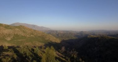4k Aerial, Tarım Arazileri Üzerinde Uçuş, Endülüs, İspanya