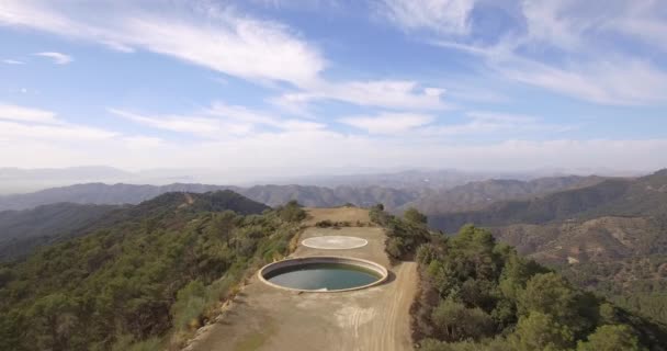 4K Aerial, Flying over a forest in Andalusia, Spain — Stock Video