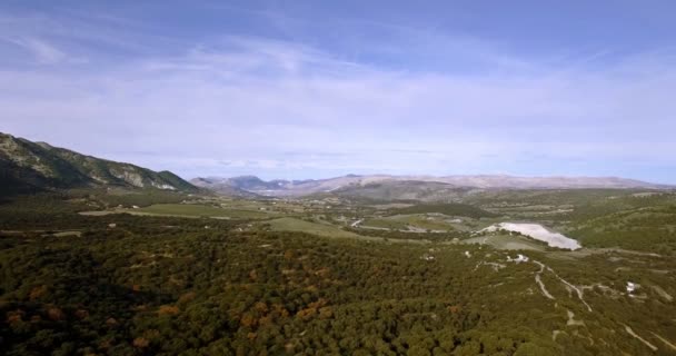 4K Aerial, Paisagens Andaluzas, Espanha — Vídeo de Stock