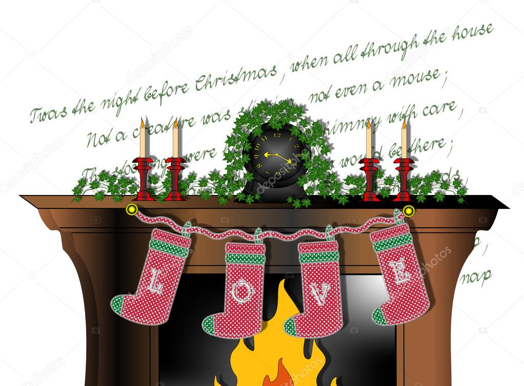 Stockings Hung By The Fire