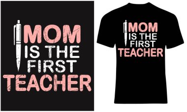 Annem ilk öğretmendir. Anne ve çocuklar öğretmen..