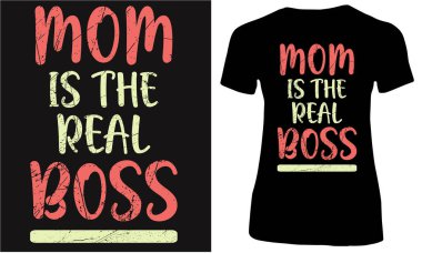 Gerçek patron annem. Anne ve patron..