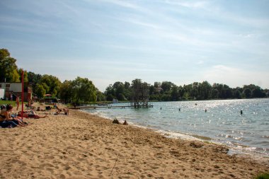 Sahne Grosser Muggelsee Markische Schweiz Buckow Brandenburg