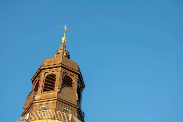 Telhado Igreja Rainha Luísa Schoneberg Berlim — Fotografia de Stock