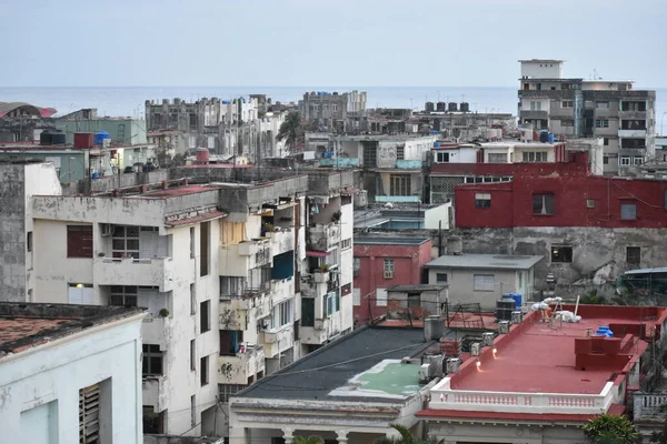 Městská Krajina Vedadu Havana Kuba Maleconu — Stock fotografie