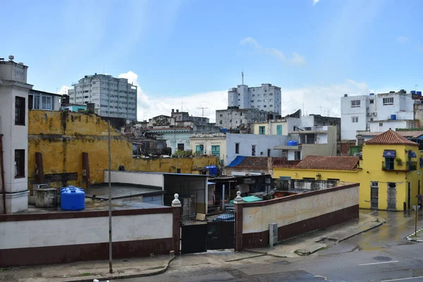 Paisaje Área Deteriorada Habana Cuba —  Fotos de Stock