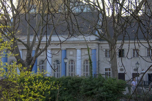 Landschapsbeeld Van Fraenkuler Synagoge Kreuzberg Berlijn — Stockfoto