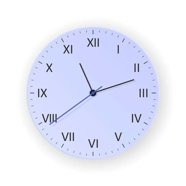 Vecteur simple horloge violette réel Graphismes Vectoriels