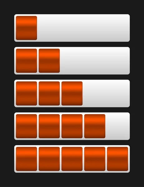 Barre de chargement vectorielle — Image vectorielle