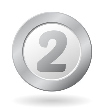 vektör yuvarlak madalya sembolü