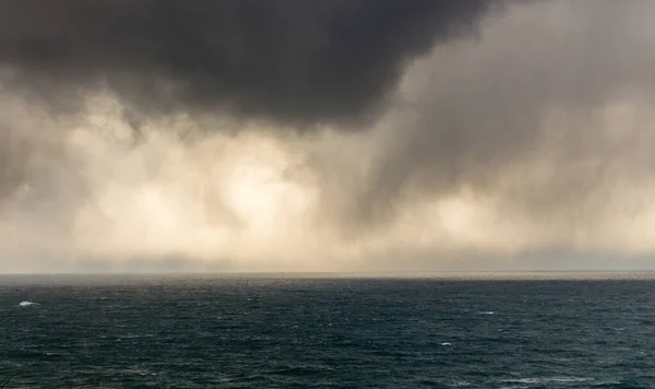 Storm seen over the Japan Sea, Wajima, Ishikawa Prefecture, Japan.