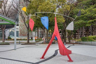 Fafnir - Dragon II, yazan Alexander Calder, 1969. Shirakawa Parkı, Nagoya.