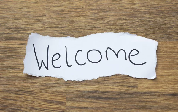 Yazılı hoş geldiniz