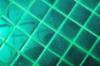 Doğa kapalı closeup karo yüzey akşamı.