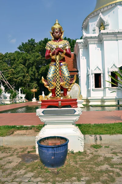 Thajsko chrámy v chiangmai jméno wat pa dara phirom. — Stock fotografie