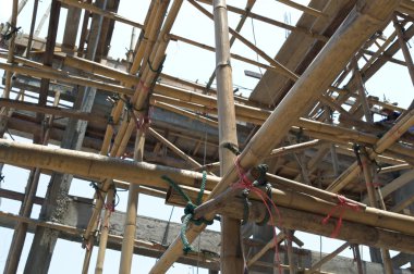 Ana sayfa ile bambu yapı oluşturma ayrıntı