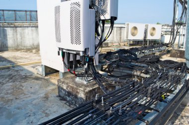 Tel saha aydınlatması metal yapı telekomünikasyon