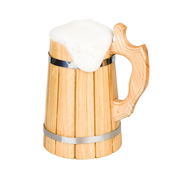 Taza con cerveza —  Fotos de Stock