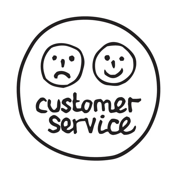 Значок "Служба поддержки клиентов" — стоковый вектор