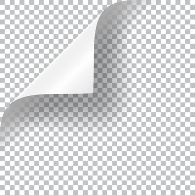 Kıvırcık sayfa köşesi